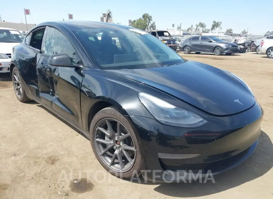 TESLA MODEL 3 2021 vin 5YJ3E1EB7MF939880 from auto auction Iaai