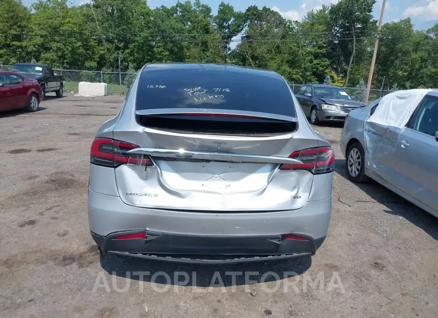 TESLA MODEL X 2017 vin 5YJXCDE23HF067843 from auto auction Iaai