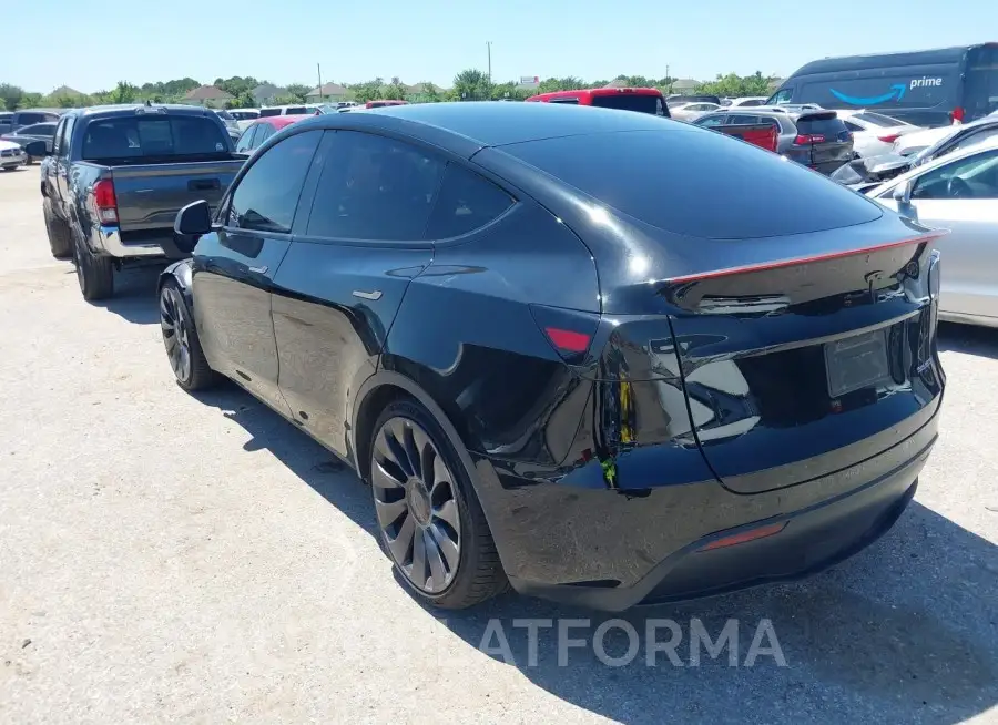 TESLA MODEL Y 2023 vin 7SAYGDEF2PF957442 from auto auction Iaai