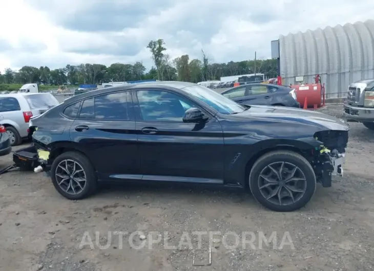 BMW X4 2022 vin 5UX33DT07N9L40576 from auto auction Iaai