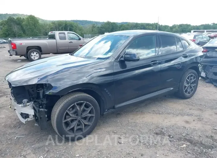 BMW X4 2022 vin 5UX33DT07N9L40576 from auto auction Iaai