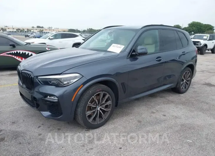 BMW X5 2021 vin 5UXCR6C07M9H36647 from auto auction Iaai