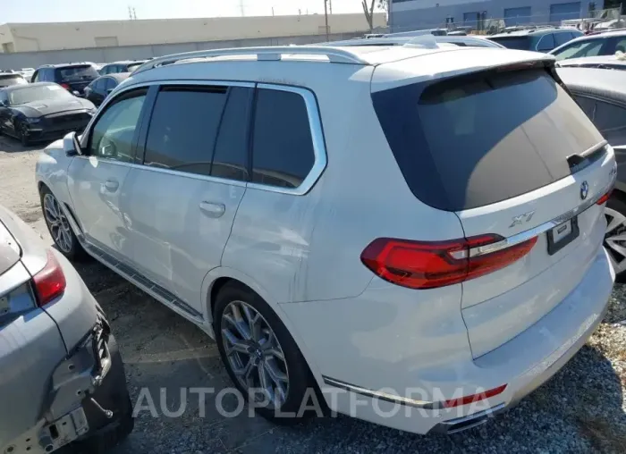 BMW X7 2020 vin 5UXCW2C03L9B40807 from auto auction Iaai