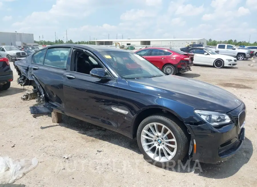 BMW 750I 2015 vin WBAYA8C51FD825369 from auto auction Iaai