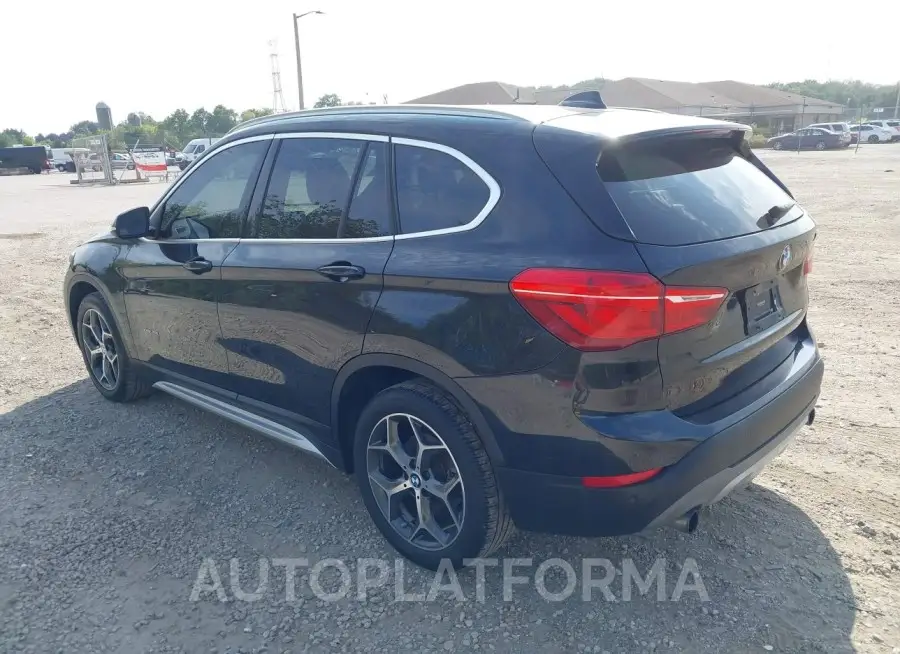 BMW X1 2017 vin WBXHT3C31H5F74743 from auto auction Iaai