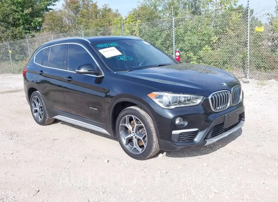 BMW X1 2017 vin WBXHT3C31H5F74743 from auto auction Iaai