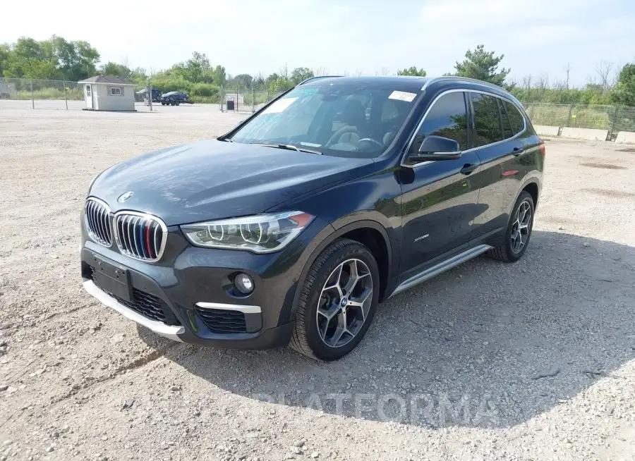 BMW X1 2017 vin WBXHT3C31H5F74743 from auto auction Iaai