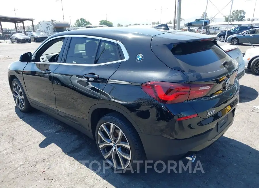 BMW X2 2022 vin WBXYH9C07N5T72041 from auto auction Iaai