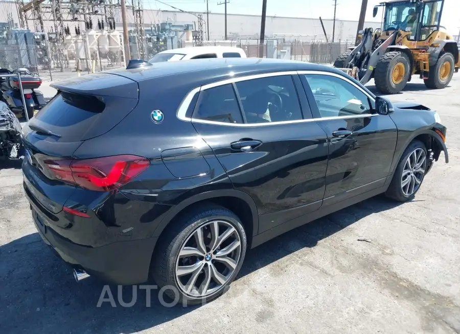 BMW X2 2022 vin WBXYH9C07N5T72041 from auto auction Iaai