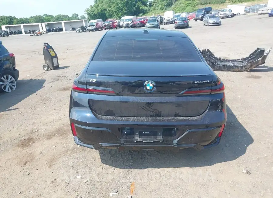 BMW I7 2023 vin WBY53EJ0XPCN87632 from auto auction Iaai