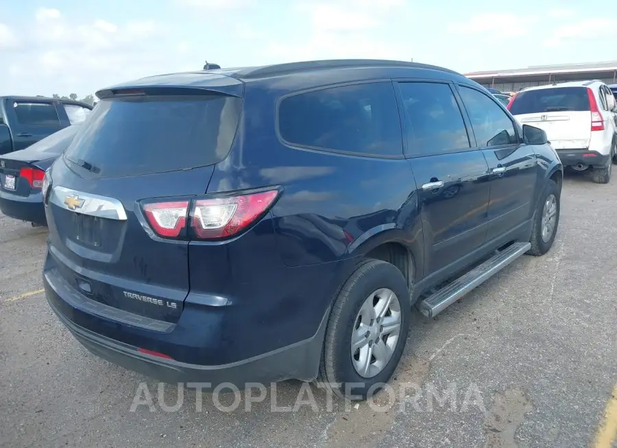 CHEVROLET TRAVERSE 2015 vin 1GNKRFED0FJ232783 from auto auction Iaai