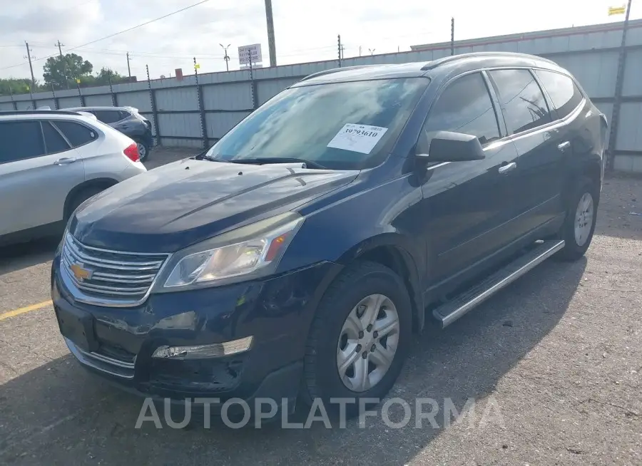 CHEVROLET TRAVERSE 2015 vin 1GNKRFED0FJ232783 from auto auction Iaai