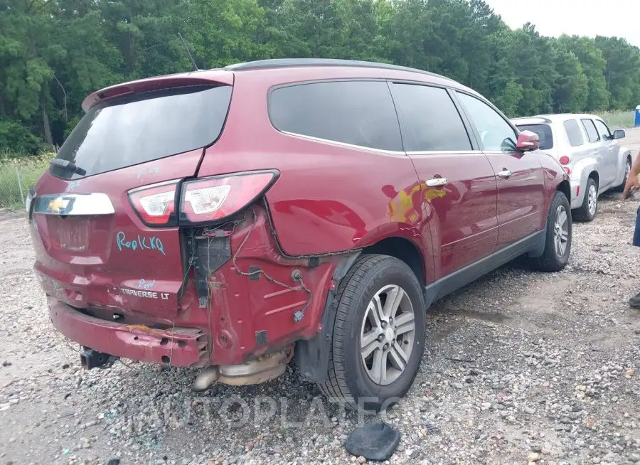 CHEVROLET TRAVERSE 2015 vin 1GNKRHKD4FJ285874 from auto auction Iaai