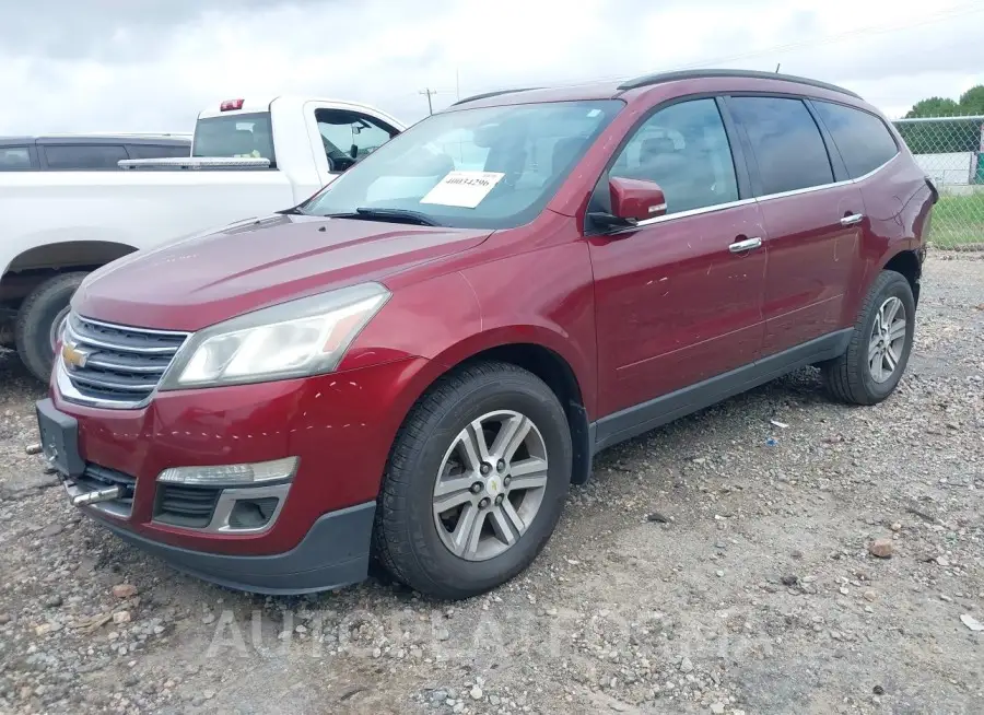 CHEVROLET TRAVERSE 2015 vin 1GNKRHKD4FJ285874 from auto auction Iaai