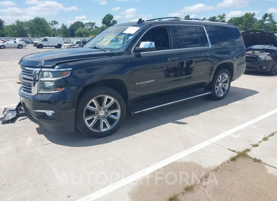 CHEVROLET SUBURBAN 1500 2015 vin 1GNSKKKCXFR552025 from auto auction Iaai