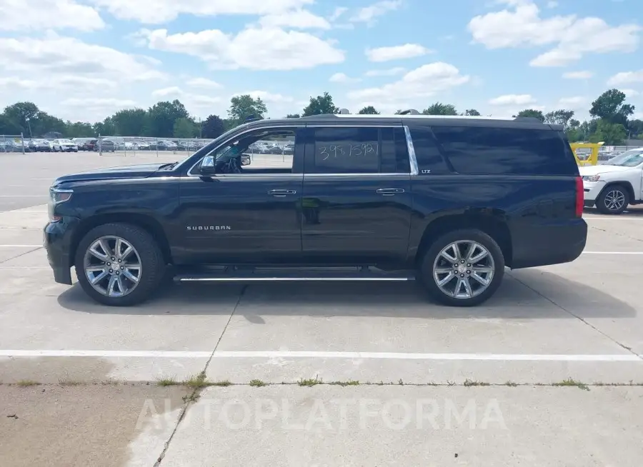 CHEVROLET SUBURBAN 1500 2015 vin 1GNSKKKCXFR552025 from auto auction Iaai