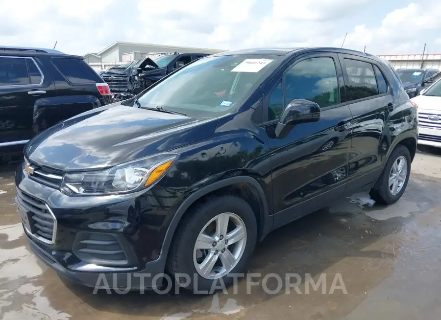 CHEVROLET TRAX 2020 vin 3GNCJKSB2LL292608 from auto auction Iaai