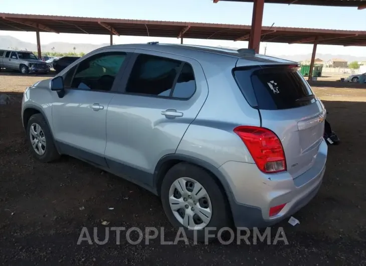 CHEVROLET TRAX 2018 vin 3GNCJKSB5JL348604 from auto auction Iaai