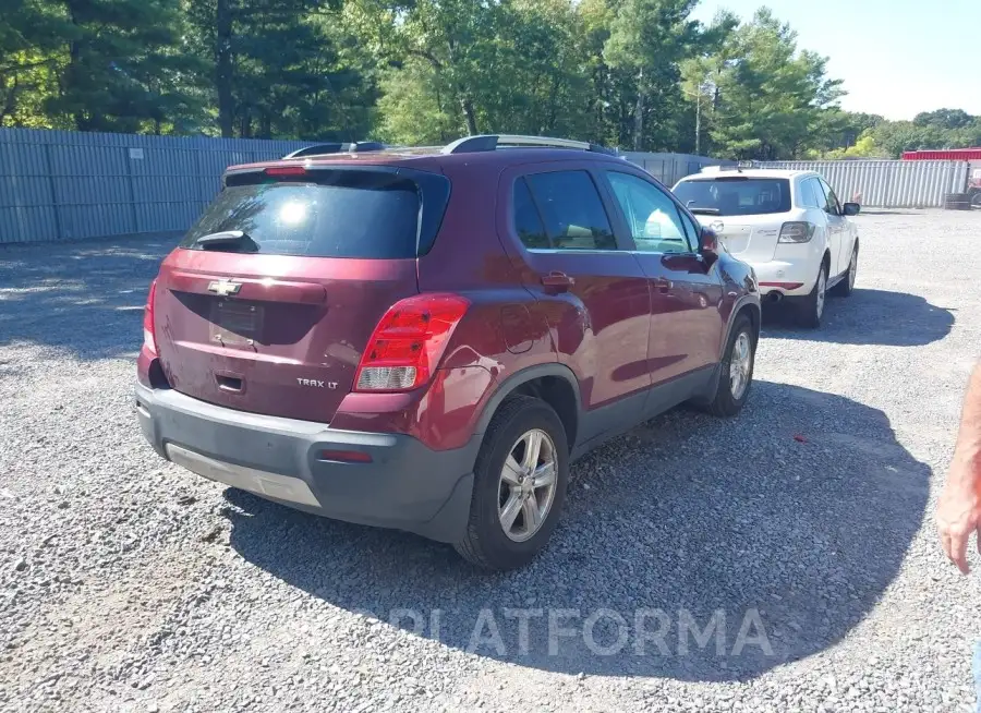 CHEVROLET TRAX 2016 vin 3GNCJLSB9GL228643 from auto auction Iaai