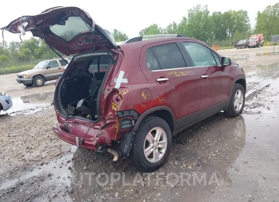 CHEVROLET TRAX 2017 vin 3GNCJPSB0HL268067 from auto auction Iaai