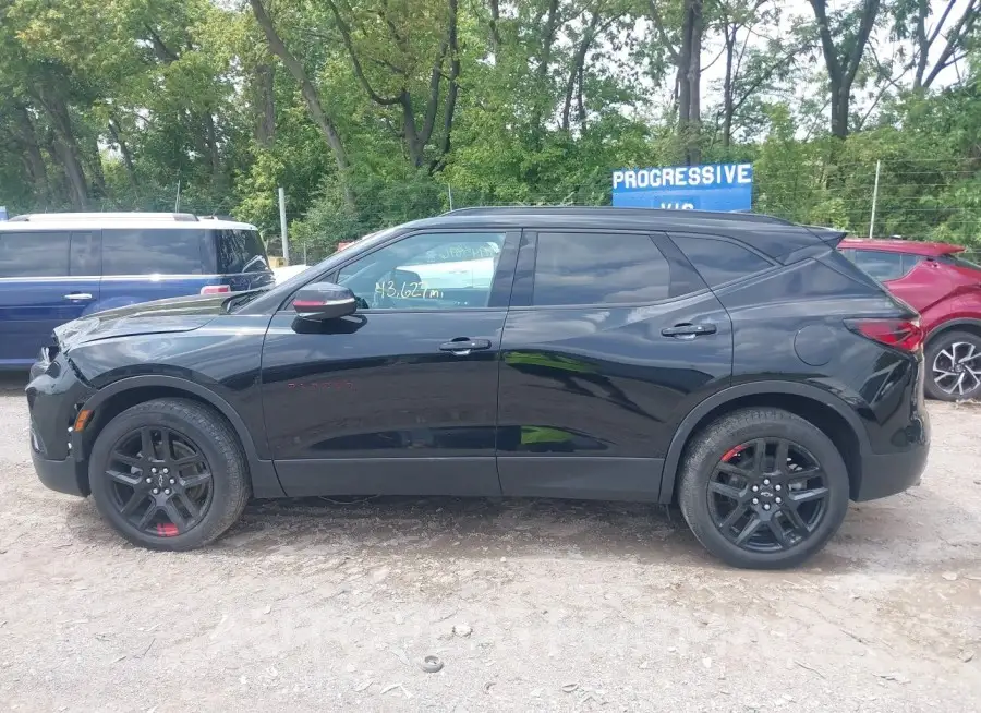 CHEVROLET BLAZER 2020 vin 3GNKBDRS1LS636008 from auto auction Iaai