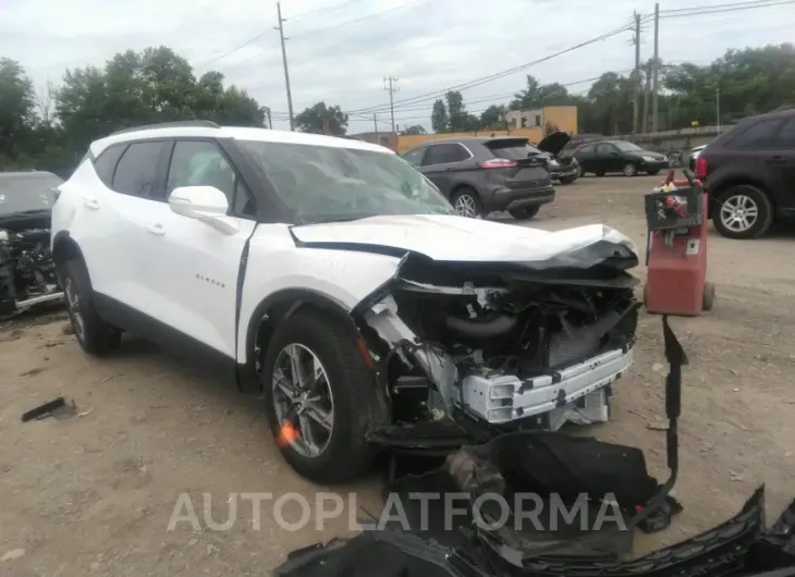 CHEVROLET BLAZER 2024 vin 3GNKBDRS6RS183108 from auto auction Iaai