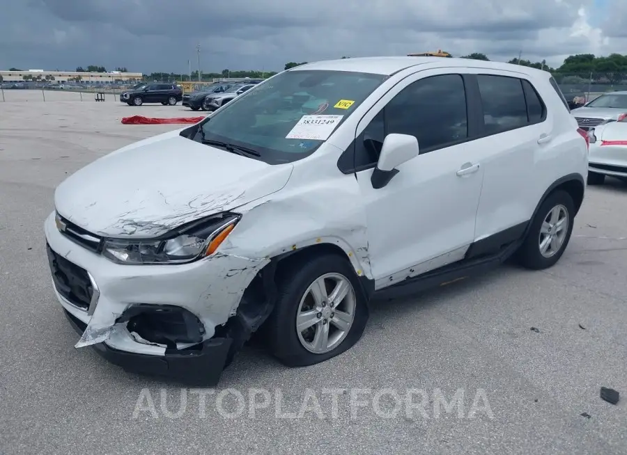 CHEVROLET TRAX 2020 vin KL7CJKSBXLB058708 from auto auction Iaai