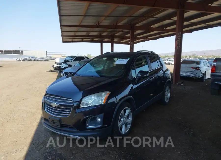 CHEVROLET TRAX 2015 vin KL7CJNSB5FB059108 from auto auction Iaai