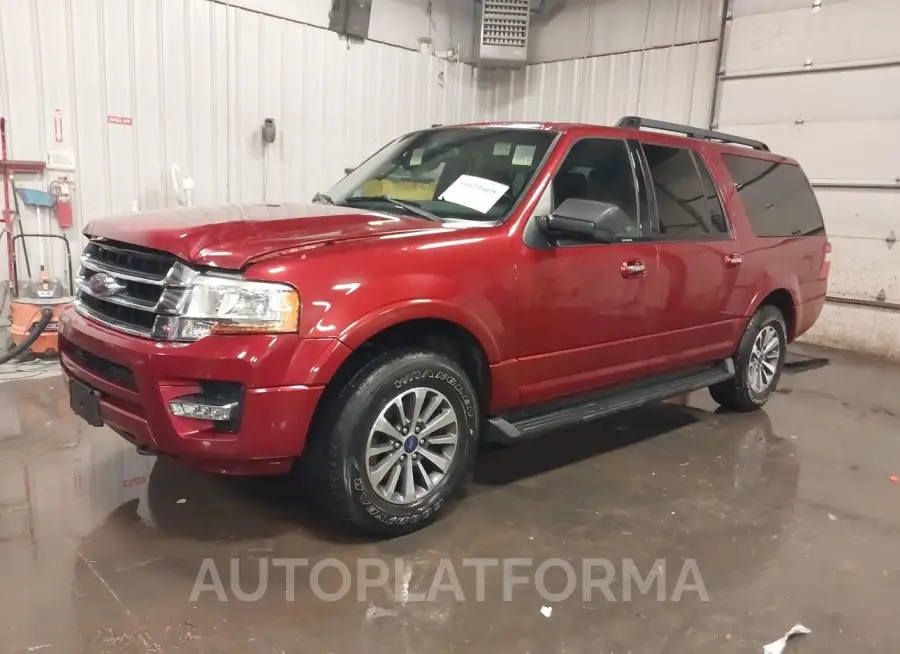 FORD EXPEDITION EL 2016 vin 1FMJK1JT4GEF51716 from auto auction Iaai