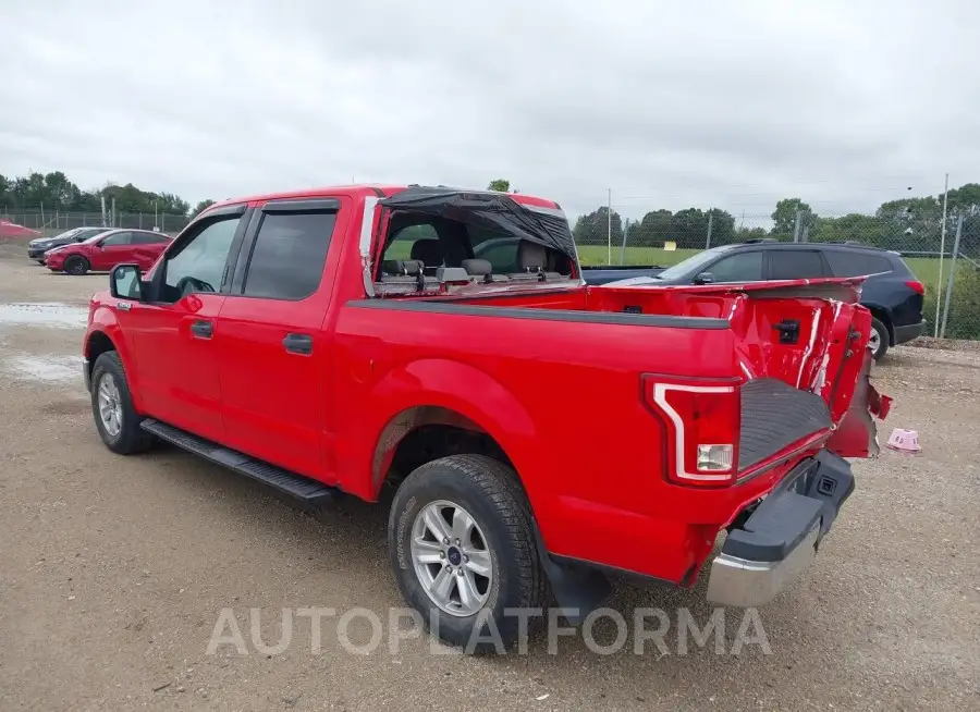 FORD F-150 2016 vin 1FTEW1EF1GKE77574 from auto auction Iaai