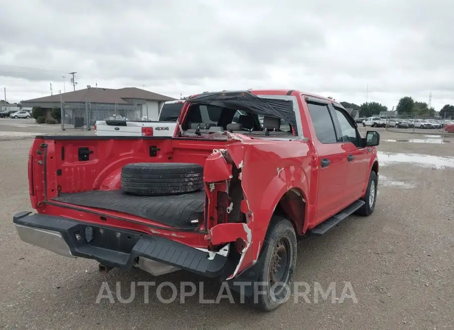 FORD F-150 2016 vin 1FTEW1EF1GKE77574 from auto auction Iaai