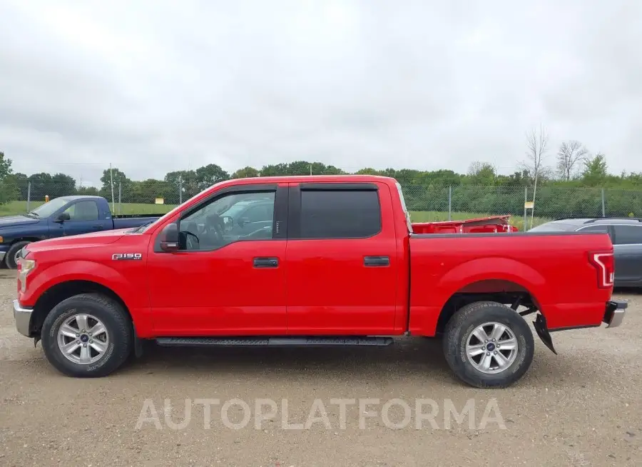 FORD F-150 2016 vin 1FTEW1EF1GKE77574 from auto auction Iaai