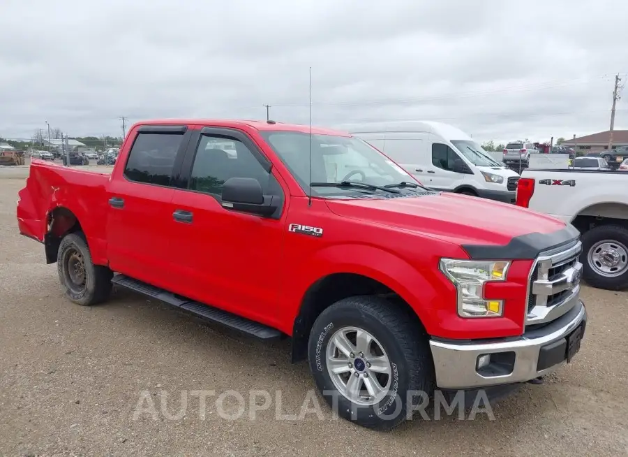 FORD F-150 2016 vin 1FTEW1EF1GKE77574 from auto auction Iaai