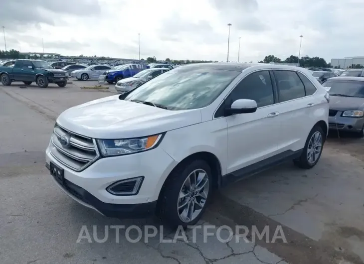 FORD EDGE 2017 vin 2FMPK3K84HBC09132 from auto auction Iaai