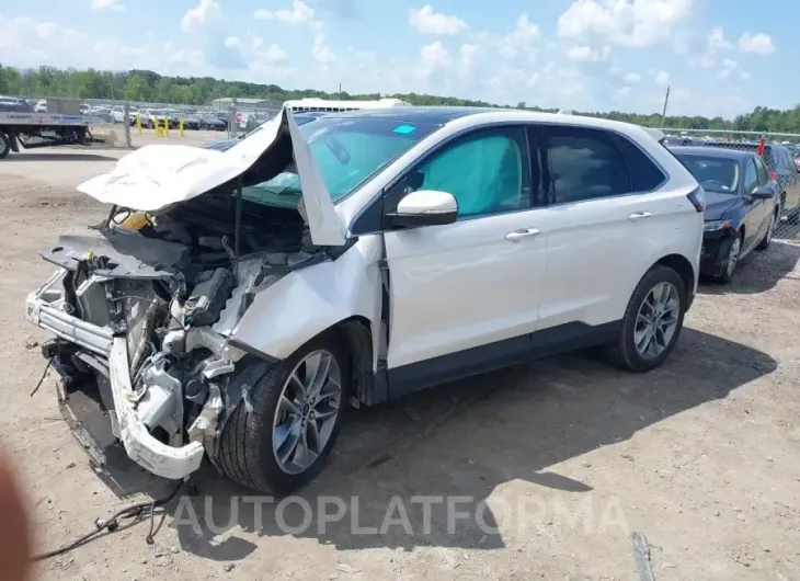 FORD EDGE 2017 vin 2FMPK4K96HBB03604 from auto auction Iaai