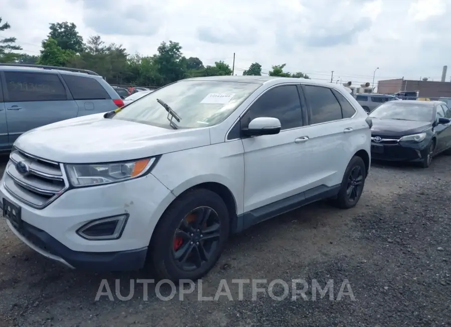 FORD EDGE 2015 vin 2FMTK4J95FBC18370 from auto auction Iaai