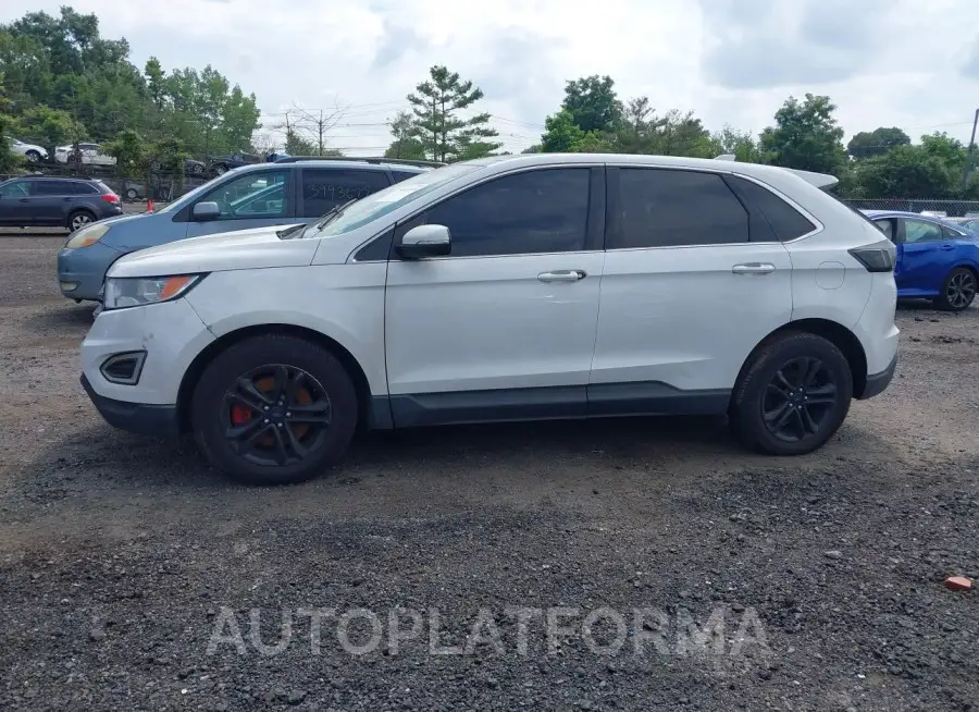 FORD EDGE 2015 vin 2FMTK4J95FBC18370 from auto auction Iaai