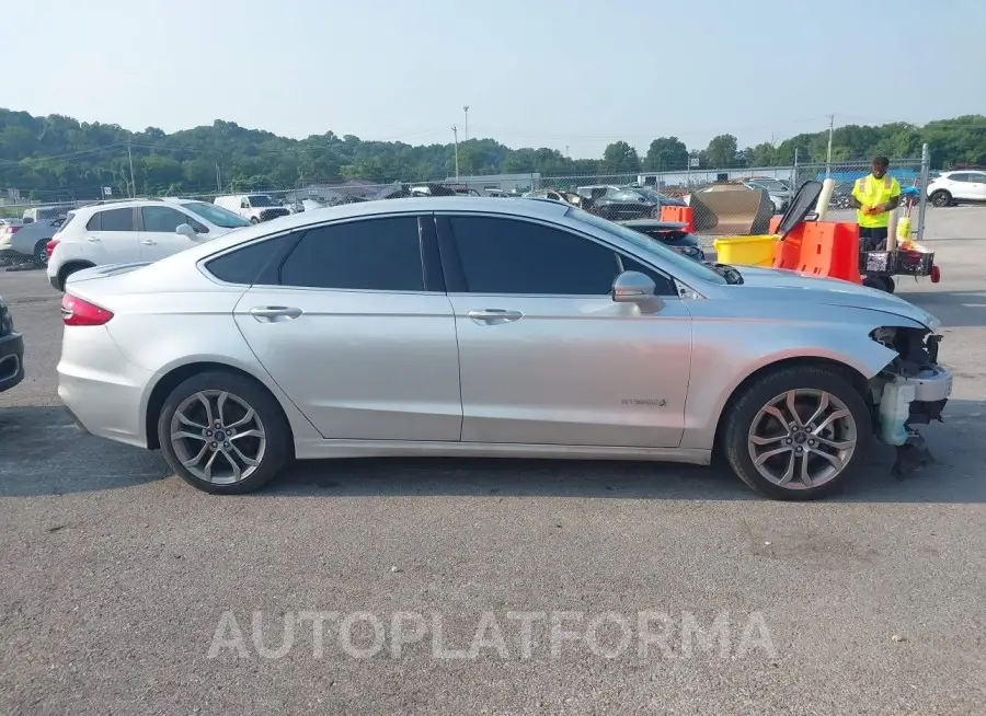 FORD FUSION HYBRID 2019 vin 3FA6P0RU4KR143537 from auto auction Iaai