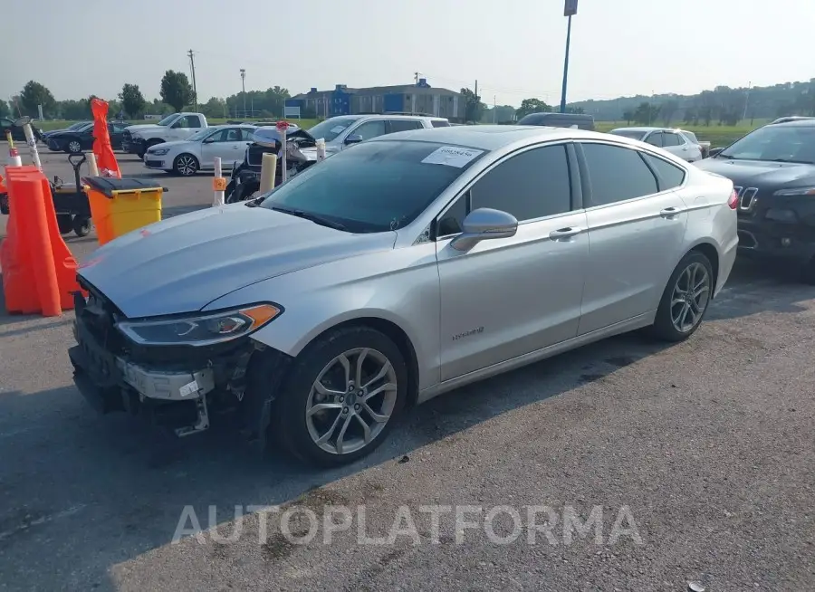 FORD FUSION HYBRID 2019 vin 3FA6P0RU4KR143537 from auto auction Iaai