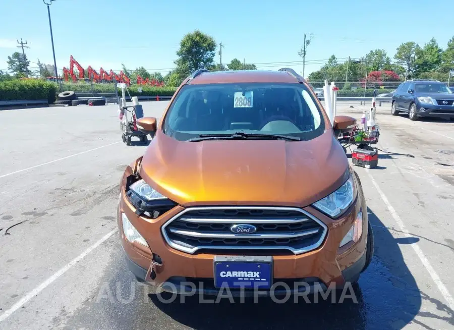 FORD ECOSPORT 2019 vin MAJ6S3GL7KC258710 from auto auction Iaai