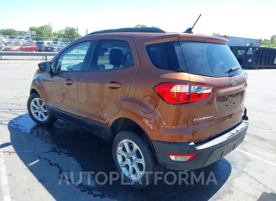 FORD ECOSPORT 2019 vin MAJ6S3GL7KC258710 from auto auction Iaai