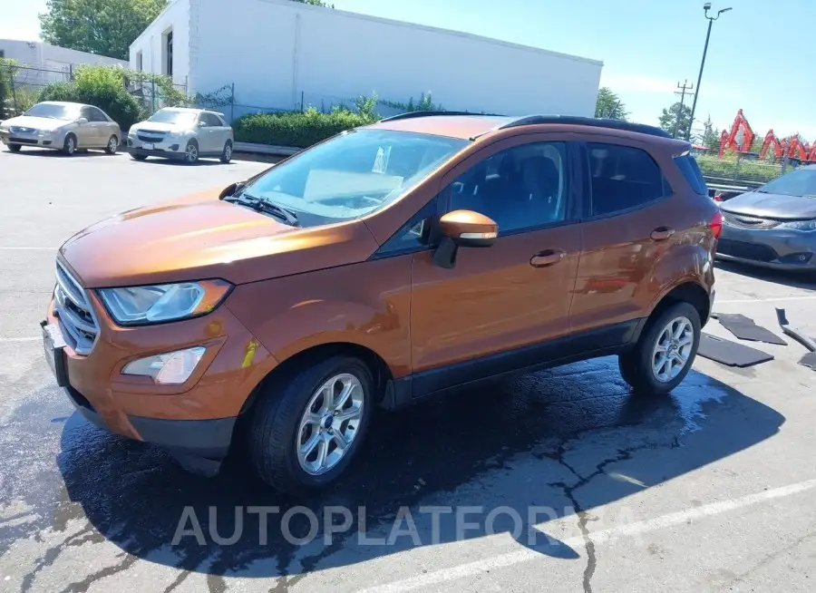 FORD ECOSPORT 2019 vin MAJ6S3GL7KC258710 from auto auction Iaai