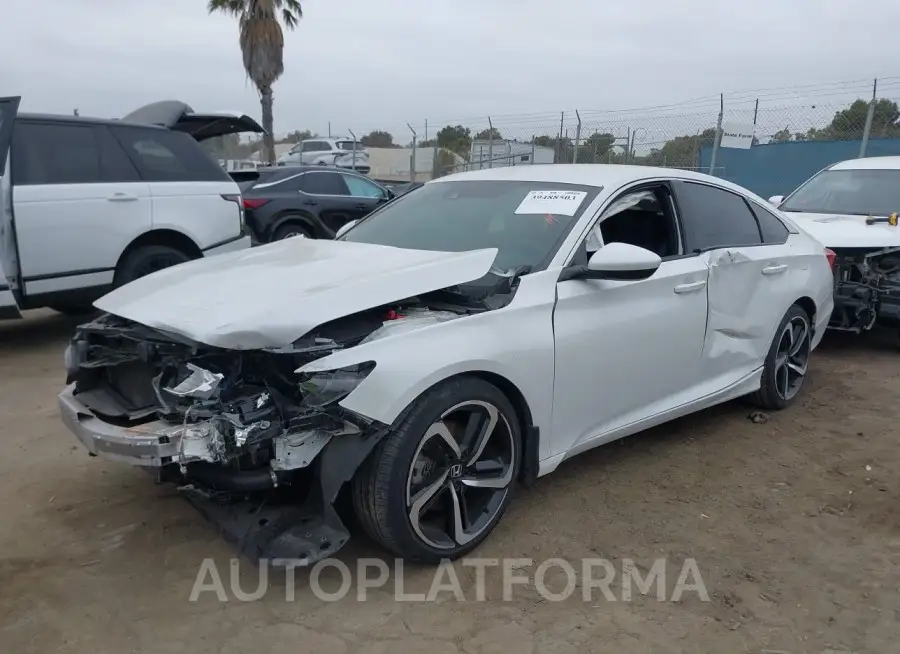 HONDA ACCORD 2019 vin 1HGCV1F33KA147319 from auto auction Iaai