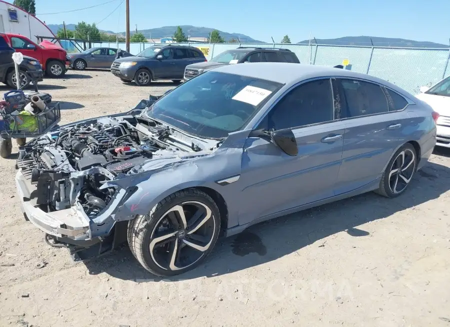 HONDA ACCORD 2022 vin 1HGCV1F35NA015280 from auto auction Iaai