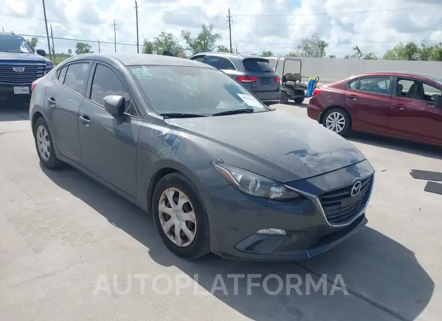 MAZDA MAZDA3 2015 vin 3MZBM1U72FM232578 from auto auction Iaai