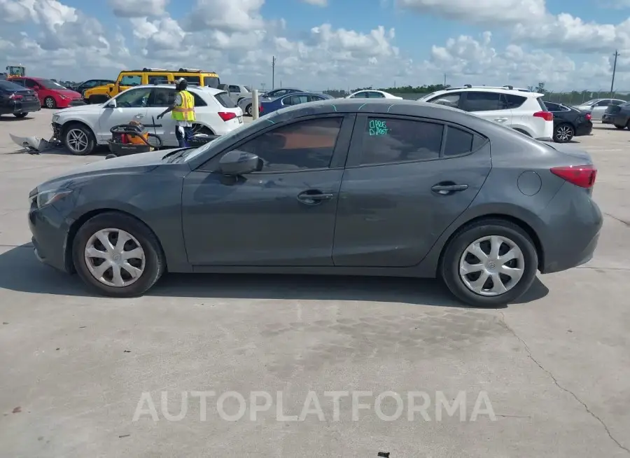 MAZDA MAZDA3 2015 vin 3MZBM1U72FM232578 from auto auction Iaai