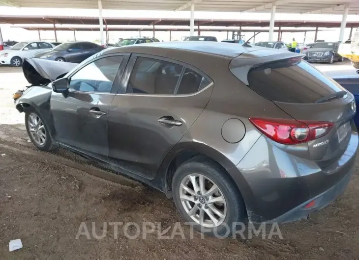 MAZDA MAZDA3 2015 vin JM1BM1L75F1221124 from auto auction Iaai