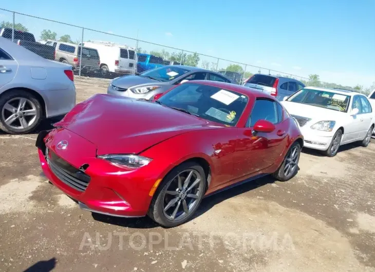 MAZDA MX-5 MIATA RF 2019 vin JM1NDAM70K0302558 from auto auction Iaai