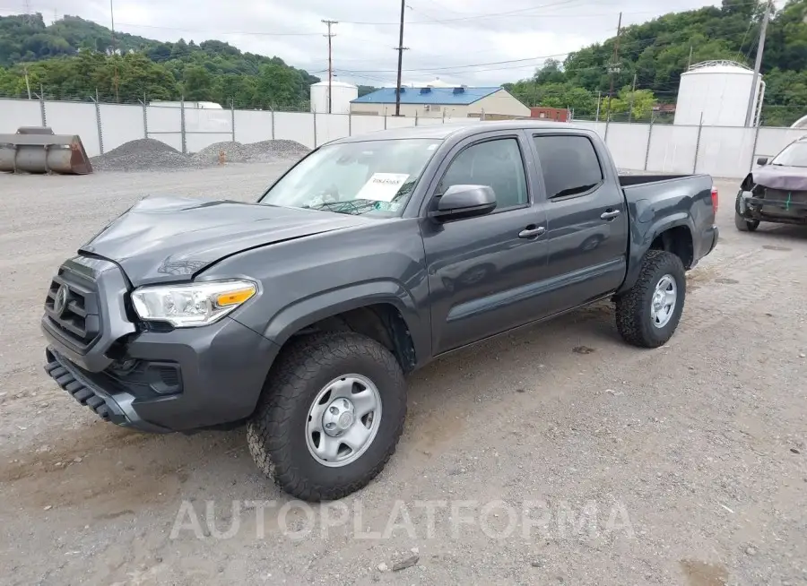 TOYOTA TACOMA 2022 vin 3TMCZ5AN8NM526083 from auto auction Iaai