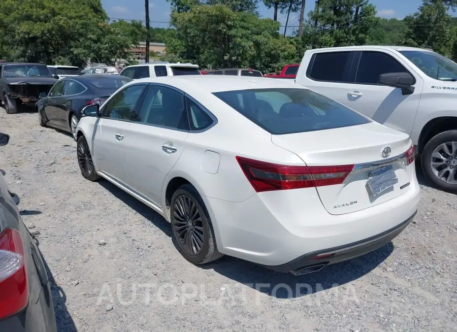 TOYOTA AVALON 2016 vin 4T1BK1EB5GU204200 from auto auction Iaai